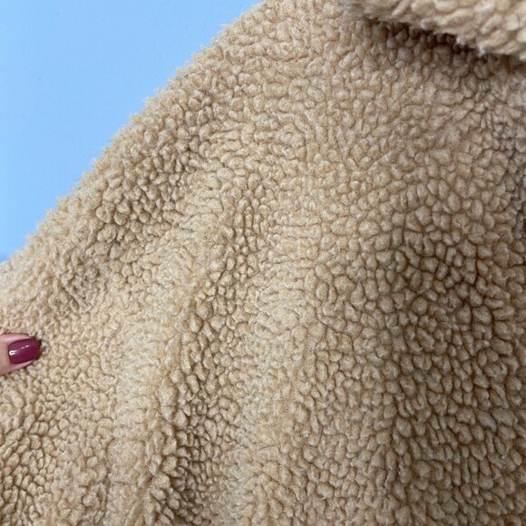 I.AM.GIA. pixie teddy sherpa jacket in caramel size XS - Picture 4 of 9